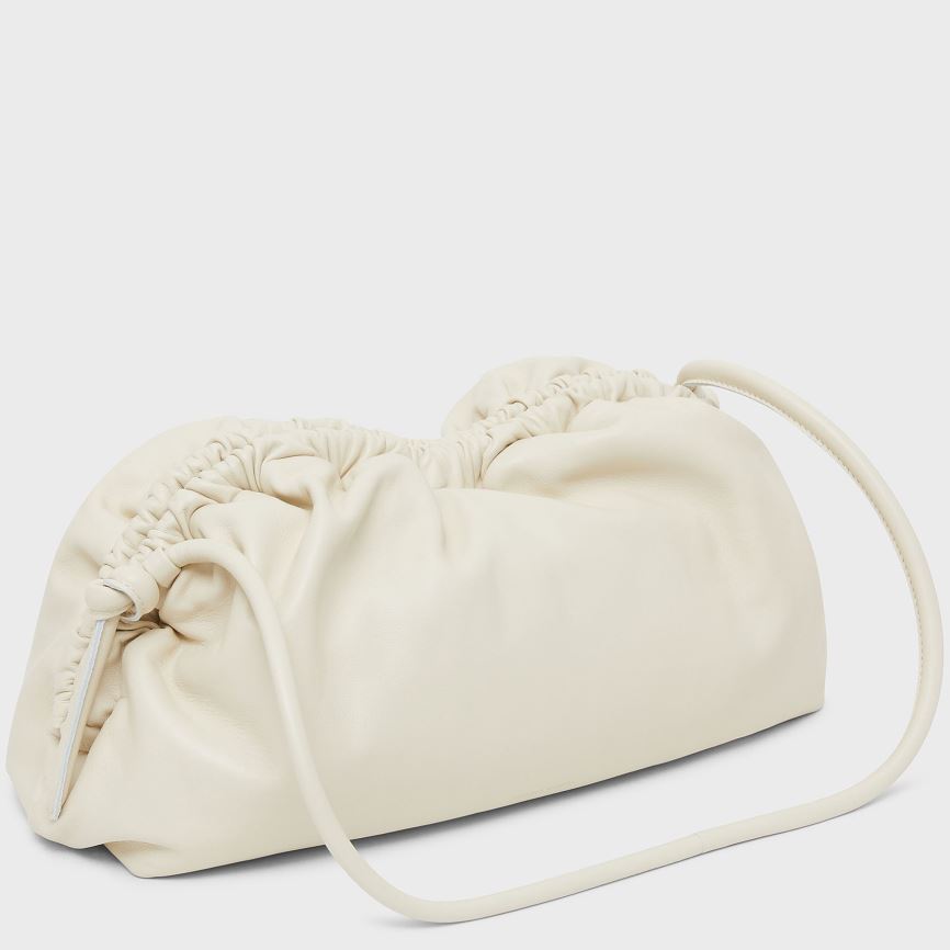 Women's Mansur Gavriel Cloud Clutch Bags Cream | AU 41M5TM